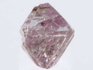 66ct Purple Pink Octahedron 100% Natural Rough Diamond  