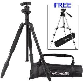 Ravelli Professional 65 Ball Head Camera Video Photo Tripod with 