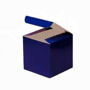   Candy Favor Gift Boxes 4x4x4 50 Boxes   Royal Blue 