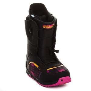 Burton Womens Bootique Snowboard Boots   Black/ Pink 8  