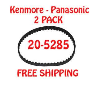 KENMORE/ PANASONIC VACUUM GEARED BELT 20 5285  