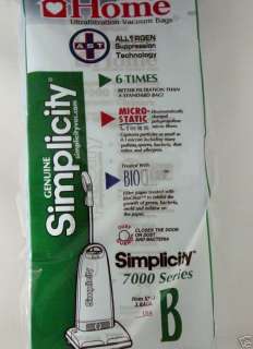 RICCAR Upright Vacuum Cleaner Bag 12 pk 8000 series  