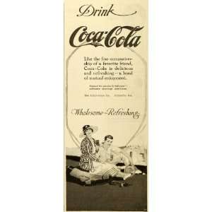   Athletics Picnic Soda Pop Drink   Original Print Ad