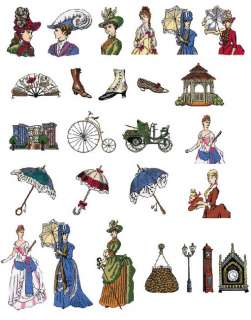 Brother Embroidery Memory Card   card 43 Crinoline  