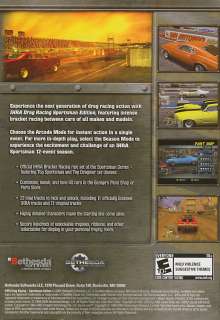   DRAG RACING Sportsman Edition PC Game NEW in BOX 093155120006  