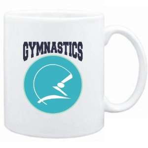    Mug White  Gymnastics PIN   SIGN / USA  Sports