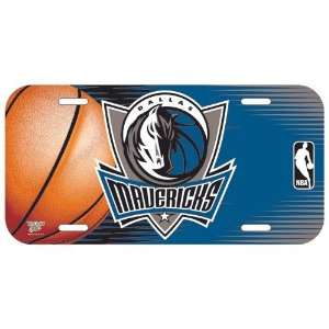 NBA Dallas Mavericks License Plate 