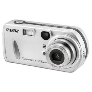  Sony DSCP72 Cyber shot 3.2MP Digital Camera w/ 3x Optical 