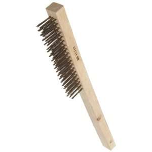 Brush Length, 302 Stainless Steel Bristles, 13 1/2 x 1 Block 