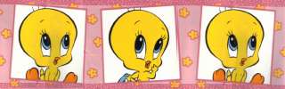 LOONEY TUNES,TWEETY BIRD wallpaper border TTFS2021B  