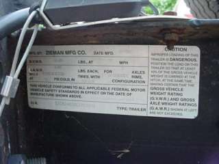 Combo New Holland Lx985 Skid Steer and Zieman equipment trailer  