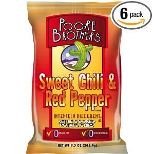 Poore Brothers Sweet Chili & Red Pepper Grocery & Gourmet Food
