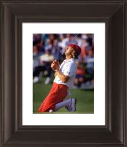 Payne Stewart Beautiful Missed Putt Framed Golf Photo  