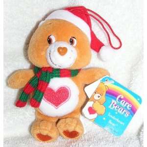  5 Care Bear Tender Heart Plush Christmas Tree Ornament 