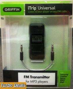   Universal Fm Transmitter 4  players iPod iPhone Sansa Zune Sony