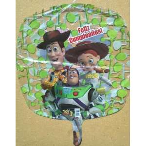  Toy Story 3 Foil Balloon in Spanish Feliz Cumpleaños 