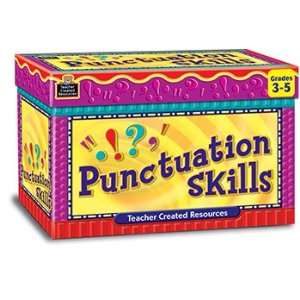   CREATED RESOURCES PUNCTUATION SKILL CARDS GRD 3 5 