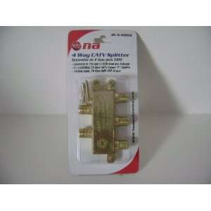  Nippon America 4 Way CATV Splitter Electronics