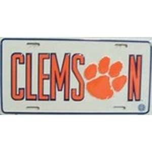 Clemson Tigers   College LICENSE PLATES Plate Tag Tags auto vehicle 