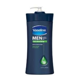  Vaseline Men Body and Face Lotion , 20.3 Ounce Bottle 