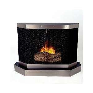  The Oakland Nickel Ventless Gel Fuel Fireplace