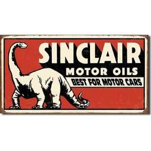   Best For Motor Cars Distressed Retro Vintage Tin Sign