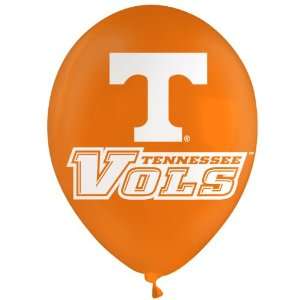   Tennessee Volunteers Latex Balloons (10) Party Supplies Toys & Games