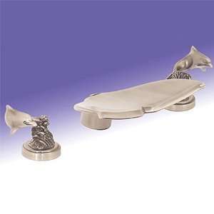   Bathroom Sink Faucets 8 Moby Handle Widespread Waterfall Spout Faucet