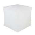   WHITE   Beanbag Footstool by Bean Bag Bazaar® by Bean Bag Bazaar