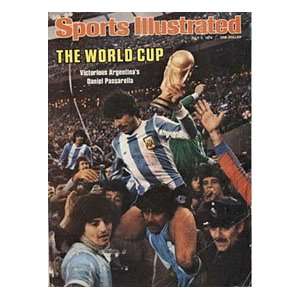  The World Cup, Victorious Argentina Unsigned Sports 