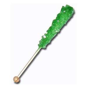 Rock Candy Sticks   Cherry (Wrapped) 60 Grocery & Gourmet Food
